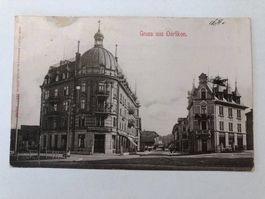 Gruss aus Oerlikon  - Restaurant zum Salmen 1902