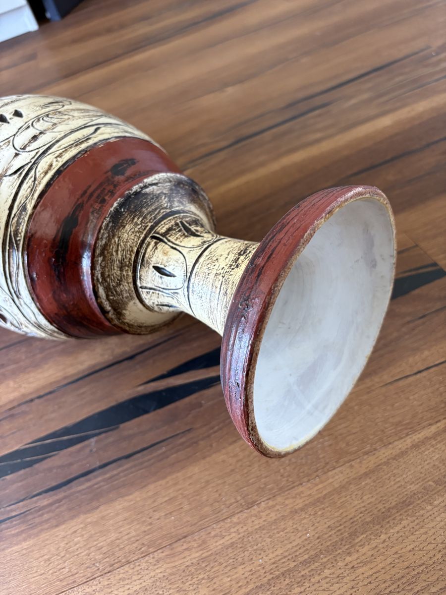 Tutte le decorazioni: Amphore, Dekovase beige-rot – Usato da Oetwil am See venduto da Luja37 4