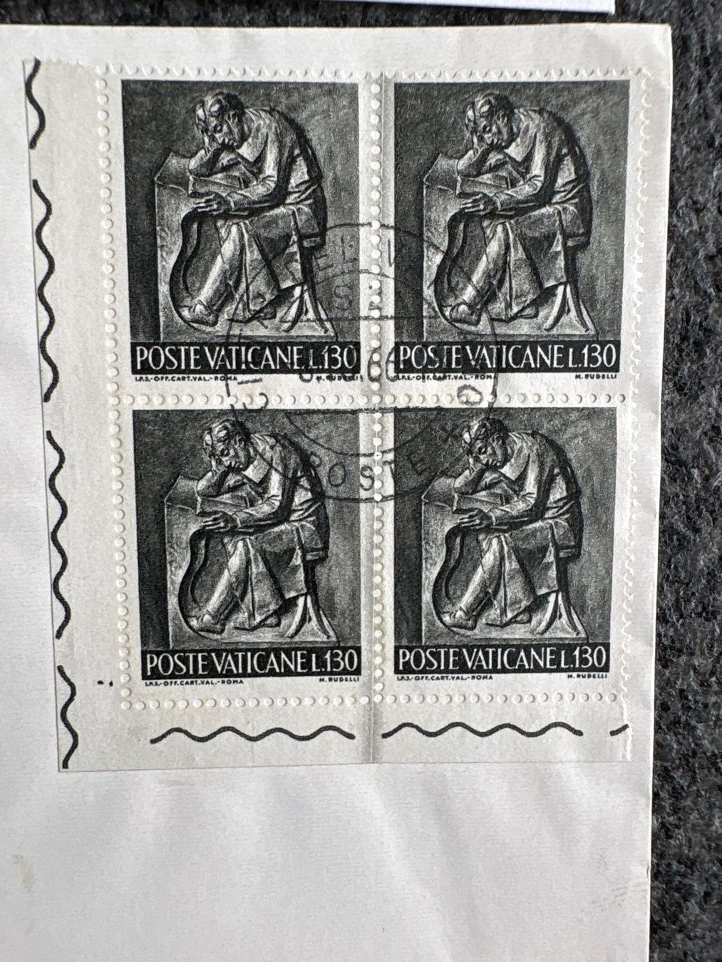 Tutti i francobolli: Vatikan Briefmarken Sammlung, 6 Stück – Usato da Ibach venduto da lisch3 8