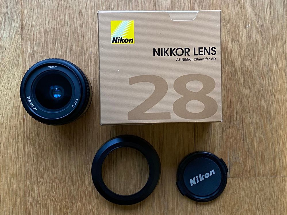 Presque comme neuf ] Objectif grand angle Nikon AF Nikkor 28 mm F/2,8