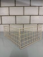 Metallkorb beige à 34 x 24 cm