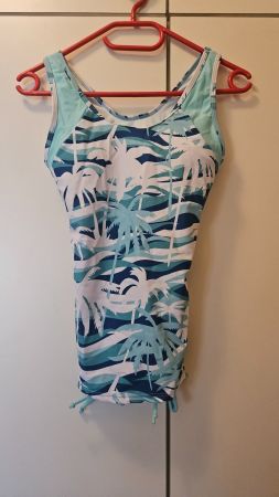 Canottiera costume da bagno tg.S (palme)