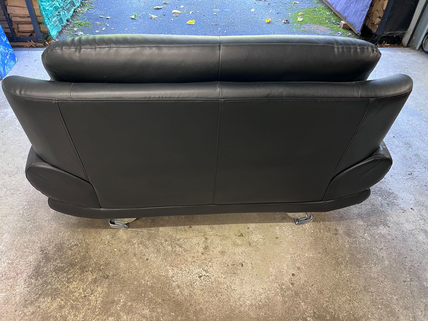 Divani: 2er Sofa Kunstleder – Usato da Baden venduto da culivan 1