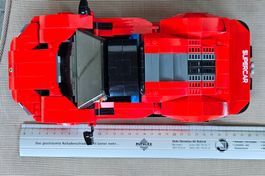 Klemmbausteine Supercar rot guter Zustand 42125