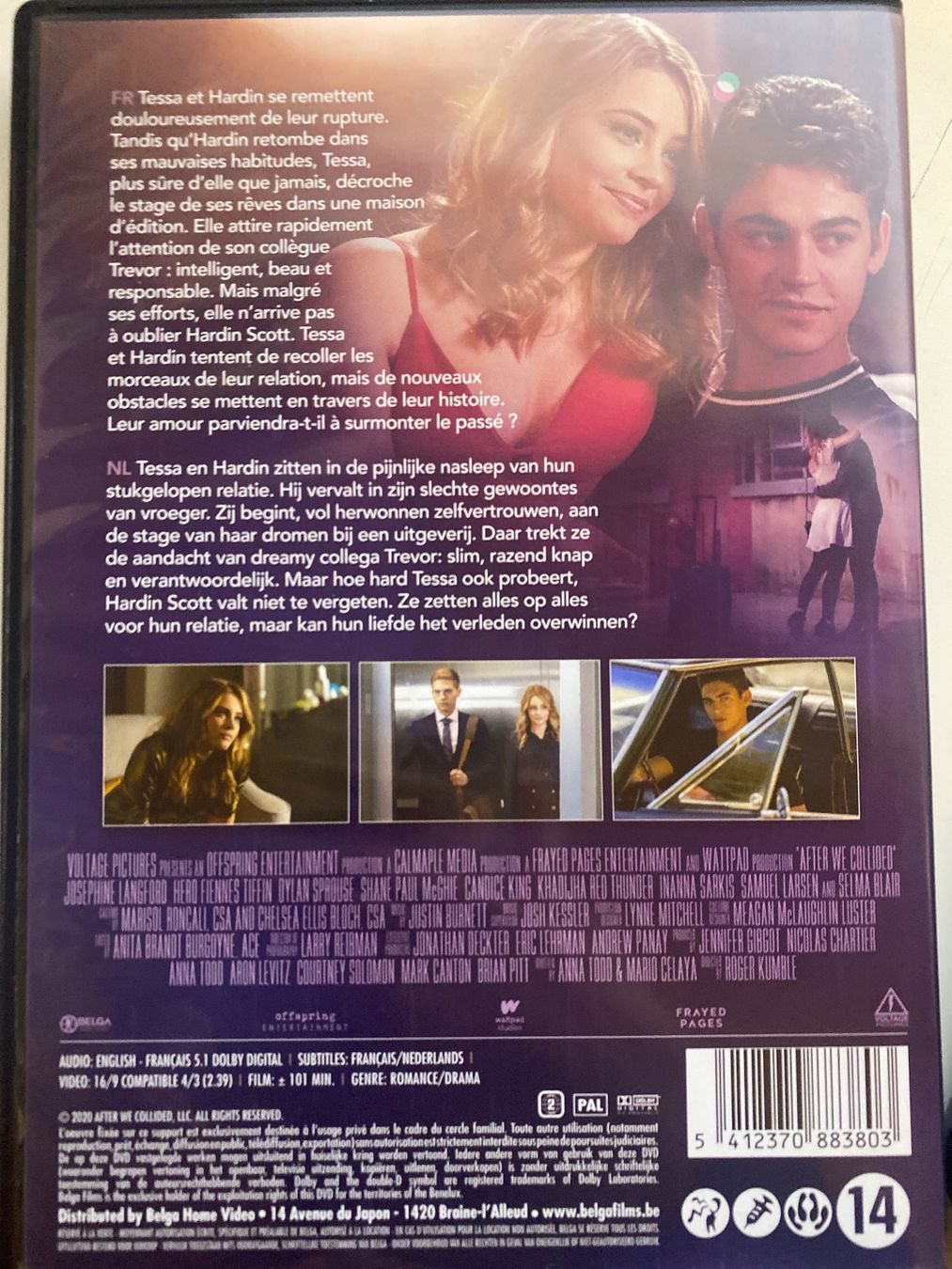 Tutti i DVDs: After We Collided - chapidre 2 - dvd – Usato da Le Brassus venduto da cinema13 1