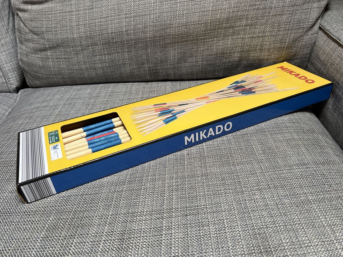 Giochi: Grosses MIKADO-Spiel / NEU – Nuovo e nell'imballaggio originale da Kirchberg BE venduto da Bergdorf16 2