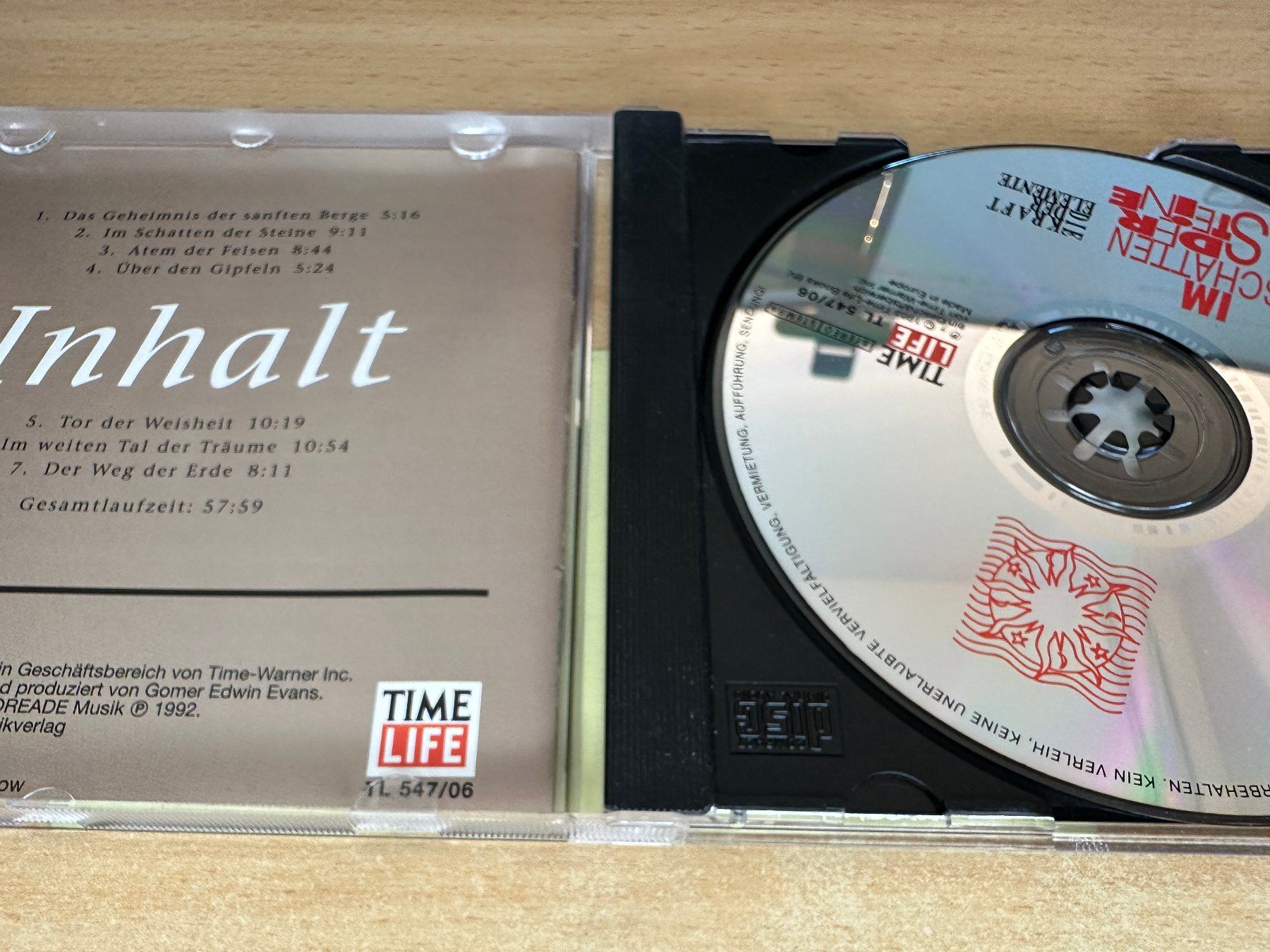 CDs: J0 Die Kraft Der Elemente - Im Schatten der Steine – Gebraucht aus Rikon im Tösstal von Alpenmutz 2