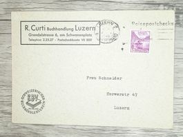 TR20 Enveloppe + Timbre Suisse 1940