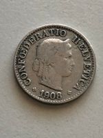 Abart 5 Rp. 1908 H ohne Querstrich
