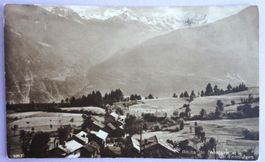 Route de Montana et le Val d'Anniviers