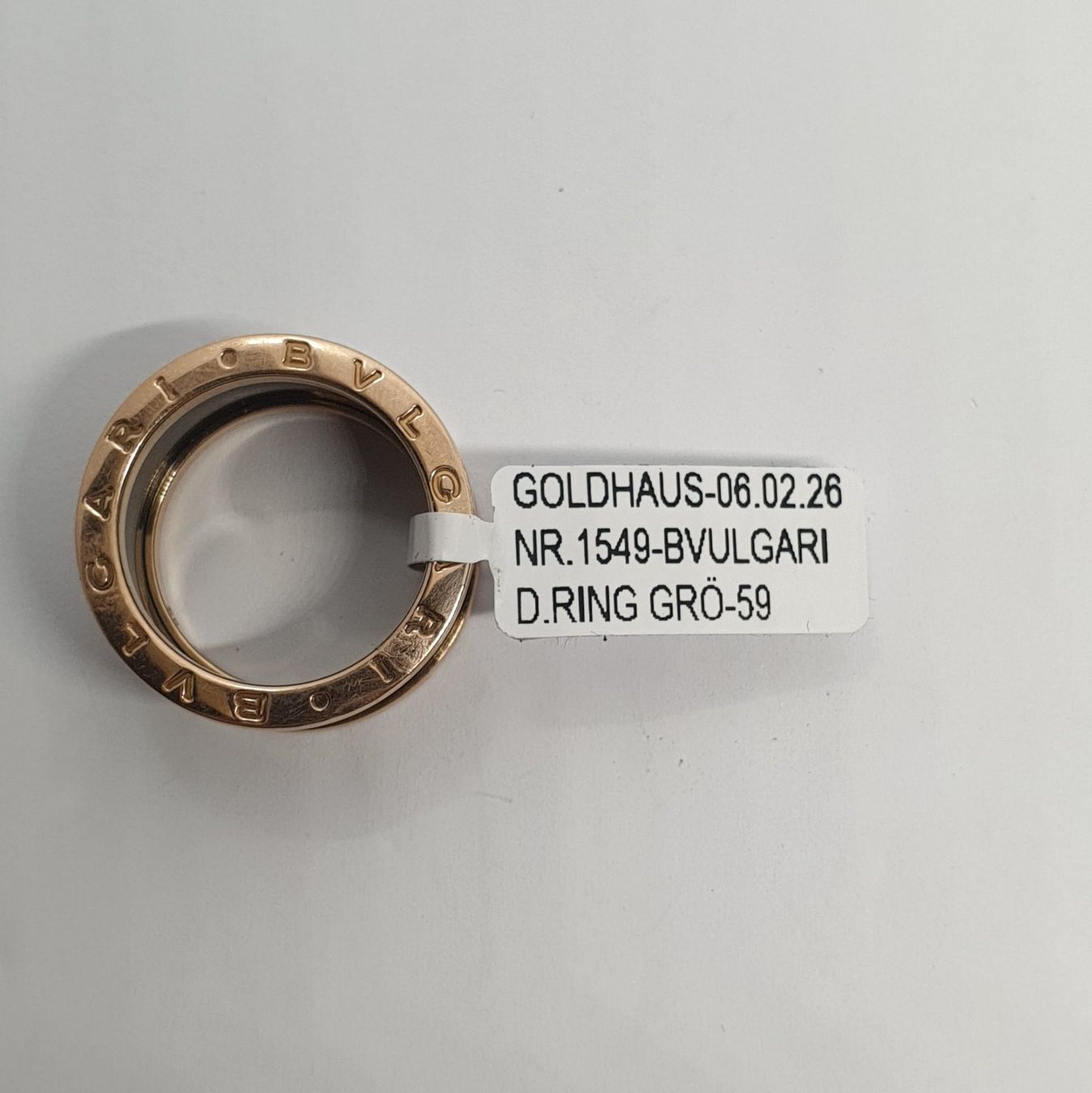 Bulgari Anelli: Echt 18K Gold - Bvlgari Ring – Usato da Luzern venduto da Goldhaus-Luzern 3