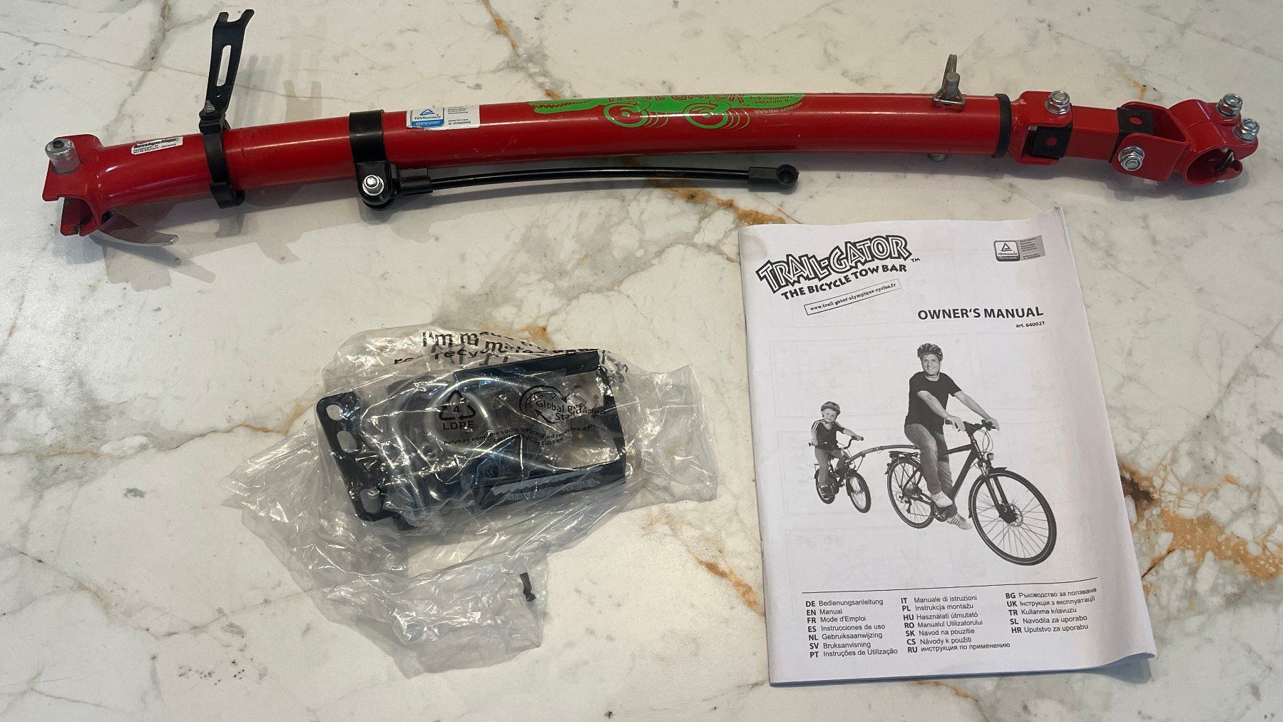 Pièces détachées: Trail Gator Trail-Gator Tandem Bar – D'occasion à Le Noirmont par bouboun21