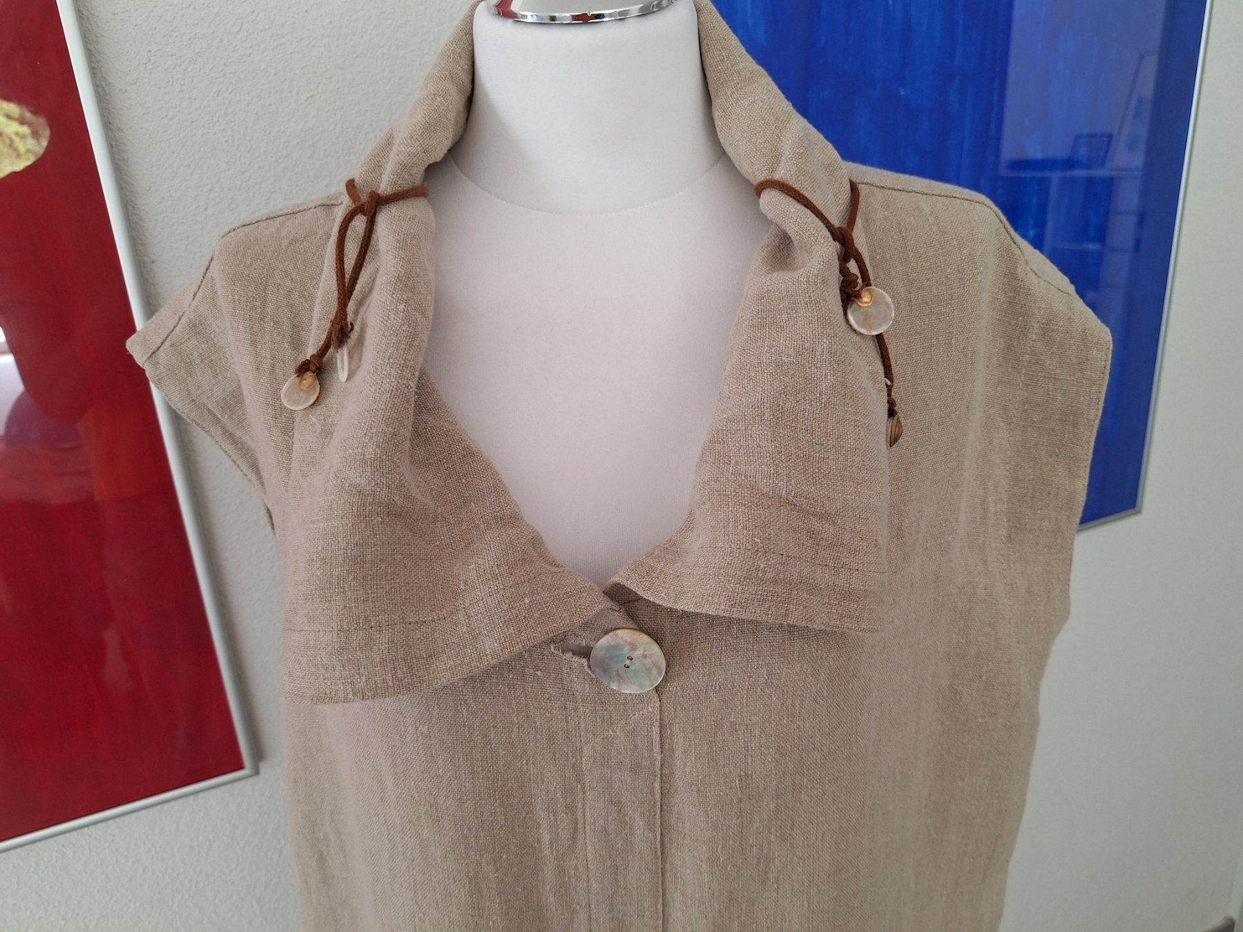 Robes: Leinenkleid (Hänger) – D'occasion à Mühlethal par prackendorf 3