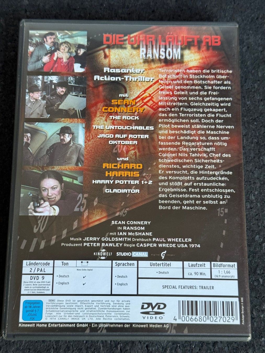 Tous les DVDs: Die Uhr läuft ab "Ransom" DVD DE/EN – D'occasion à Fribourg par tschjoly 1