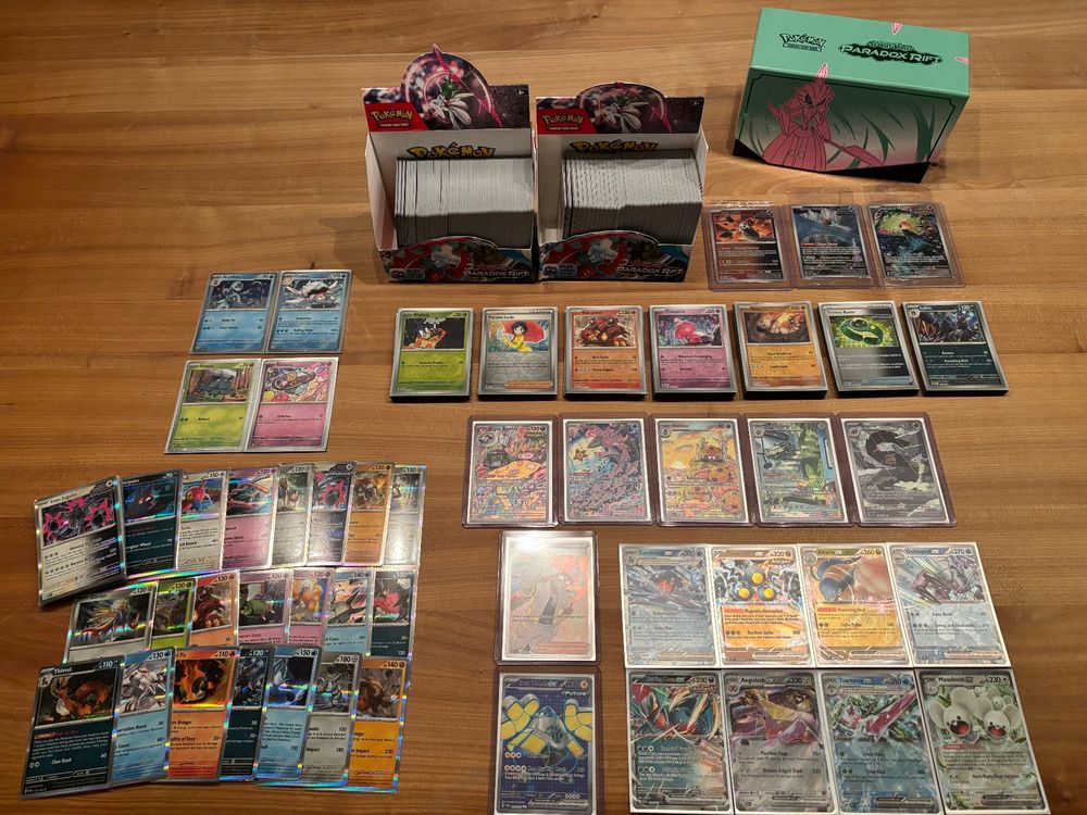 POKEMON Paradox Rift Sammlung, Spezialkarten, Promos sealed (Neu ...