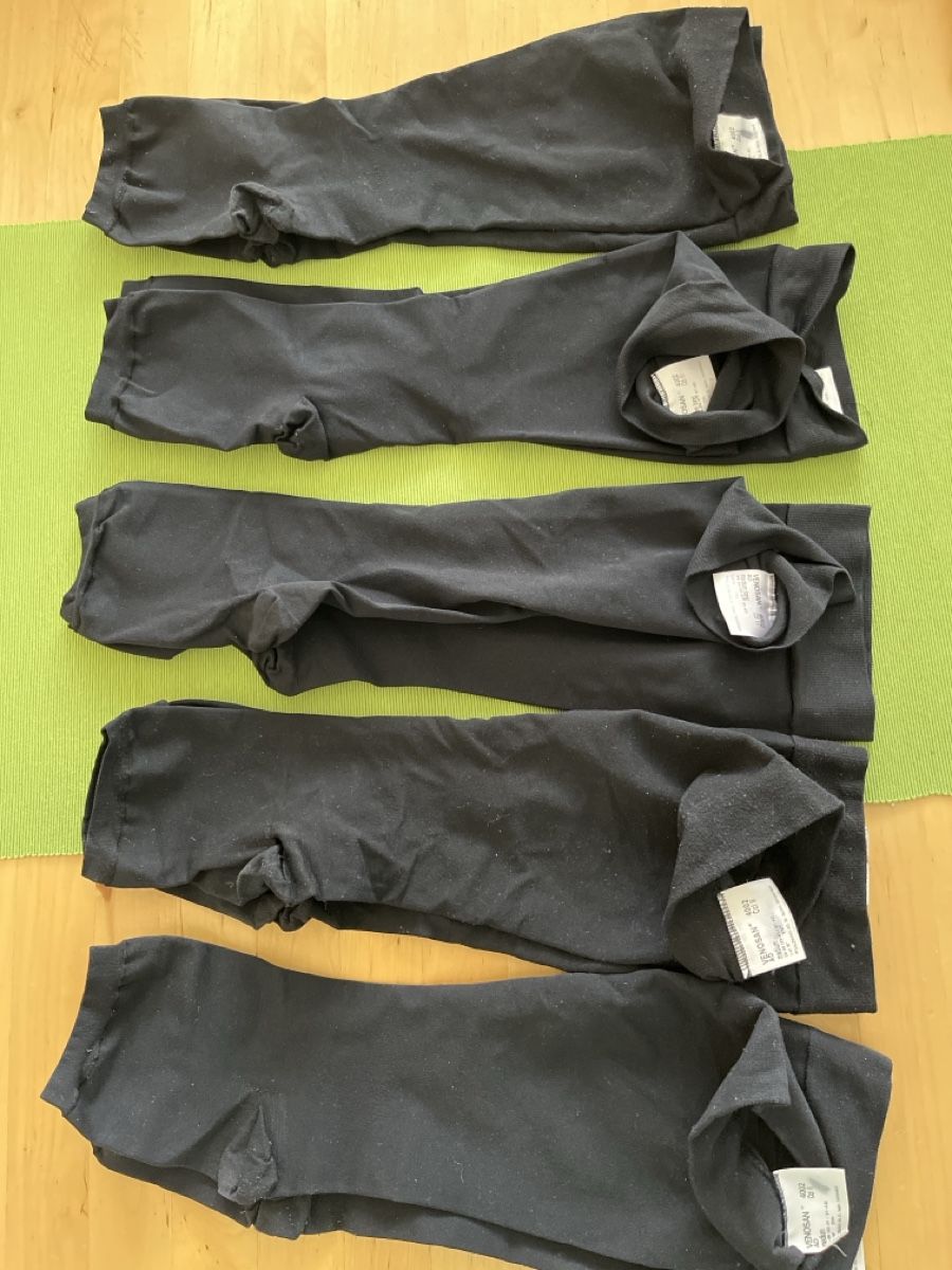 Calze & Collant: Venosan 4002 Stützstrümpfe Medium , schwarz – Usato da neuenhof venduto da cocoros 5