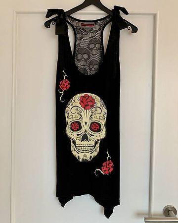 Süsses Jawbreaker Top / Negligee Gr. S in schwarz - NEU