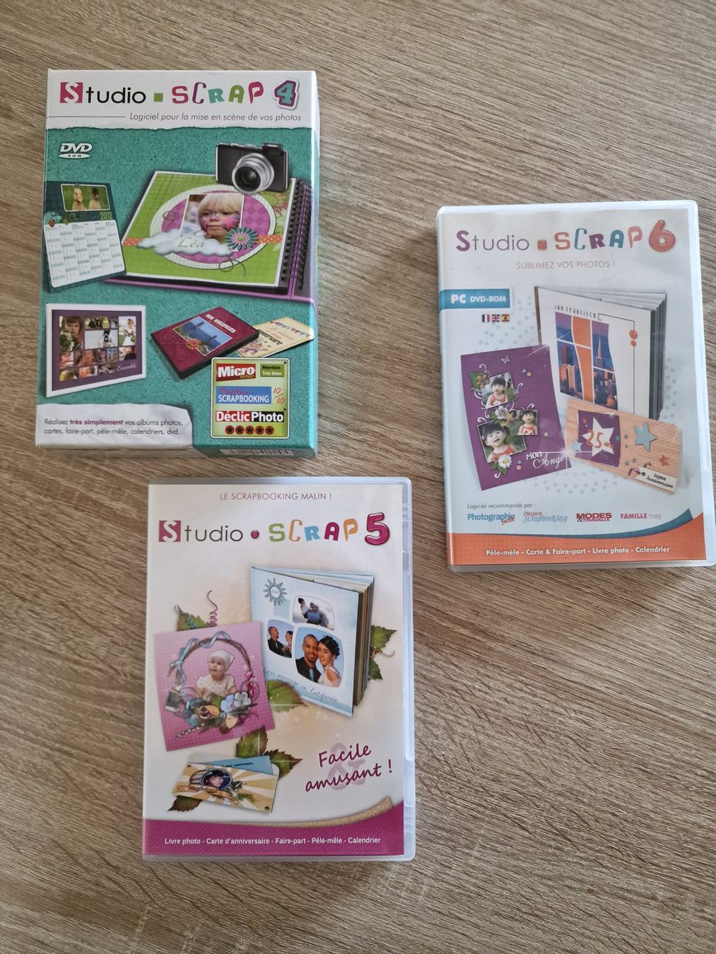 Giochi: Studio-Scrap 4, 5, 6 et 7 – Nuovo e nell'imballaggio originale da Bouveret venduto da Hannelor0