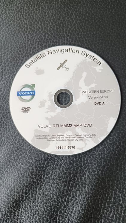 VOLVO RTI MMM2 NAVIGATION MAP UPDATE DISC 2018 (Neu (gemäss ...