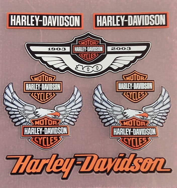 Sticker: Stickers Harley-Davidson J176 – Nuovo e nell'imballaggio originale da Allens venduto da MADE.IN.ROCK.N.ROLL 2