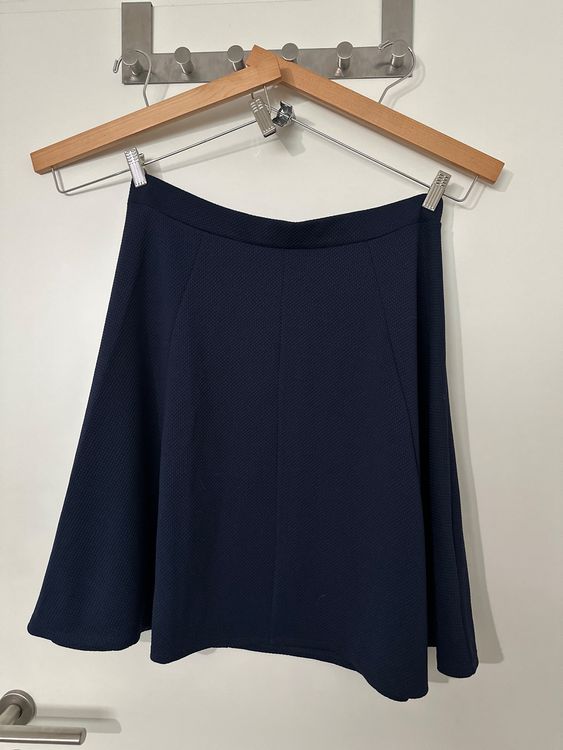 Jupe Trapèze En Laine Yessica - Taille 44 - Gris - Occasion Très Bon état