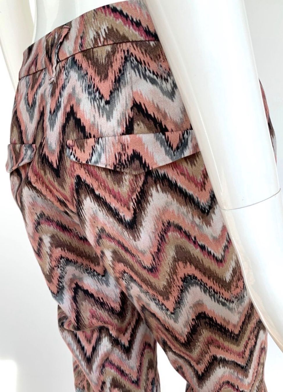 Luisa Cerano Pantaloni: Luisa Cerano Hose Print Elastan - EU 36 – Usato da Aarau venduto da tschitta03 2