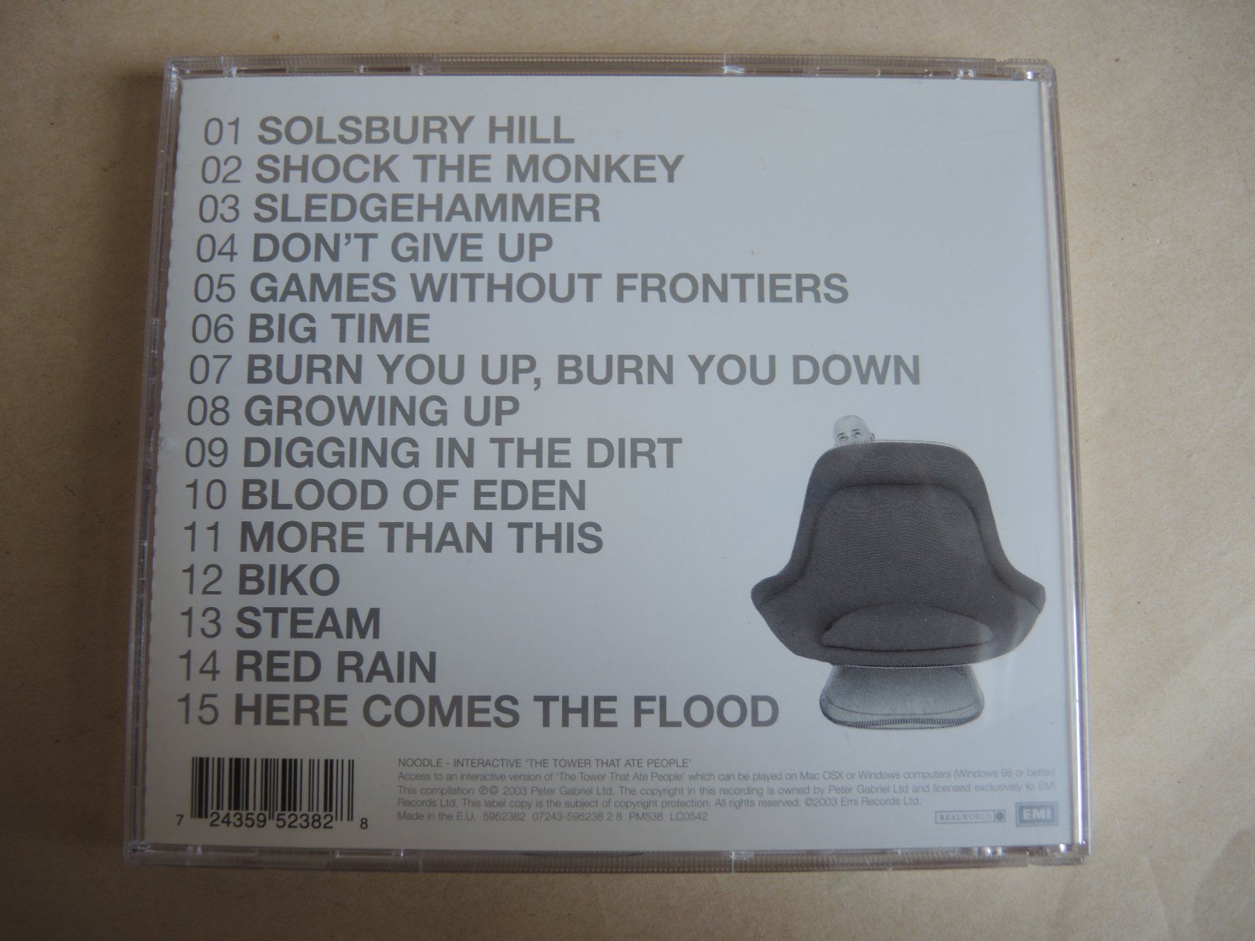 CDs: CD - Peter Gabriel - HIT (vergriffen) – Gebraucht aus Rorschach von maeck8 3