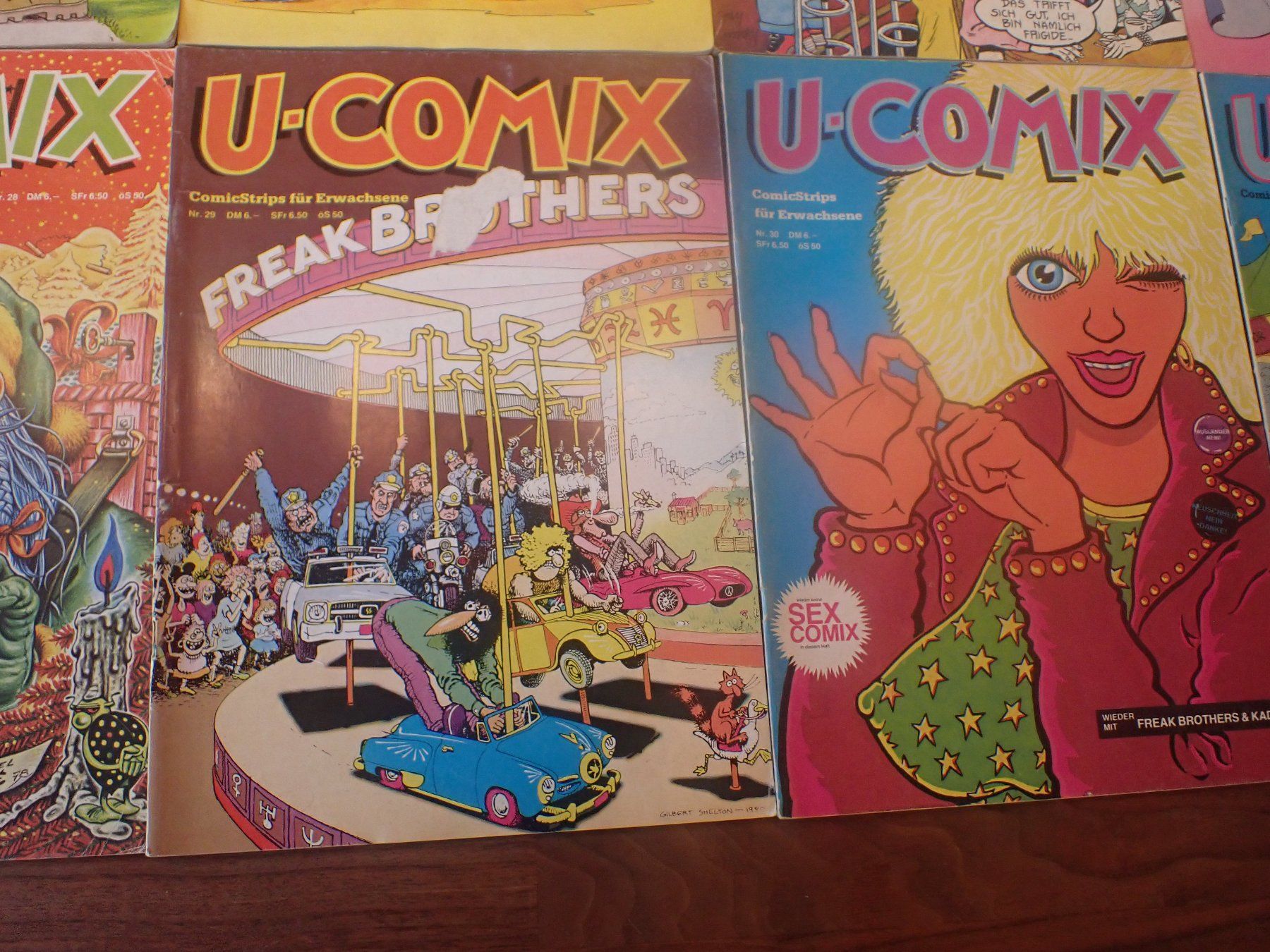 BD: 10 U-COMIX Comic Hefte Nummer 21 - 26 und 28 - 31 – D'occasion à Geroldswil par boy5toy 6