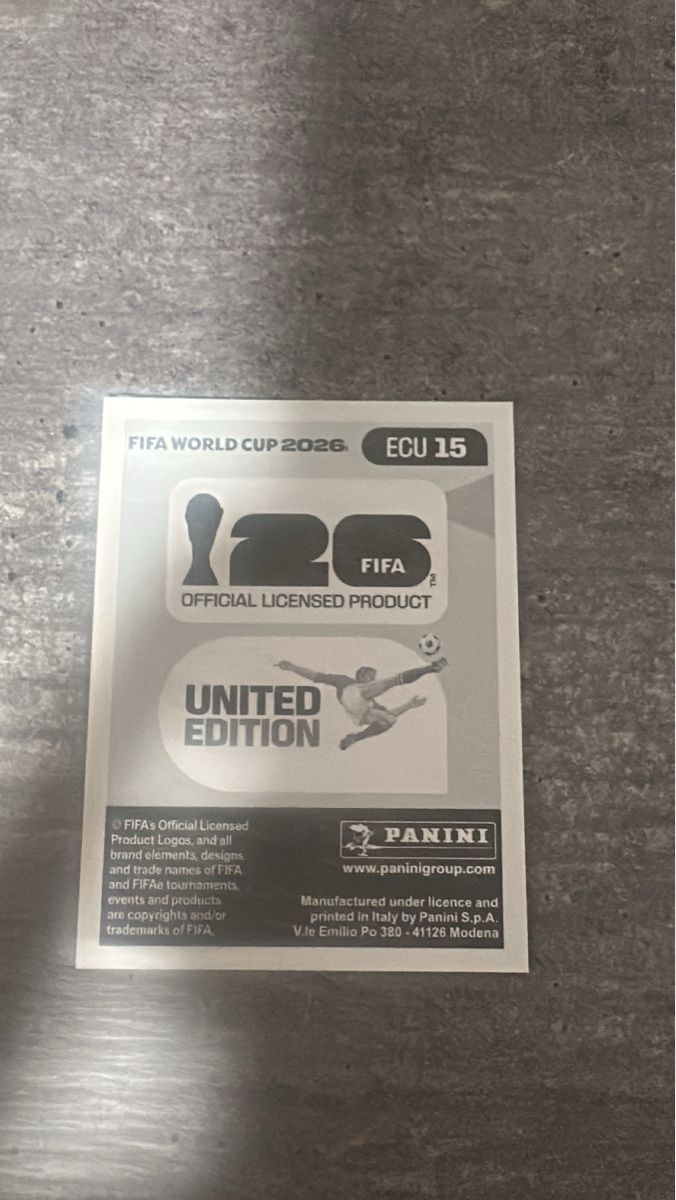 Panini Carte collezionabili: ECU 15 , FIFA WORLD CUP 2026 PANINI  – Nuovo (secondo la descrizione) da Frauenfeld venduto da 1PegPeg1 1