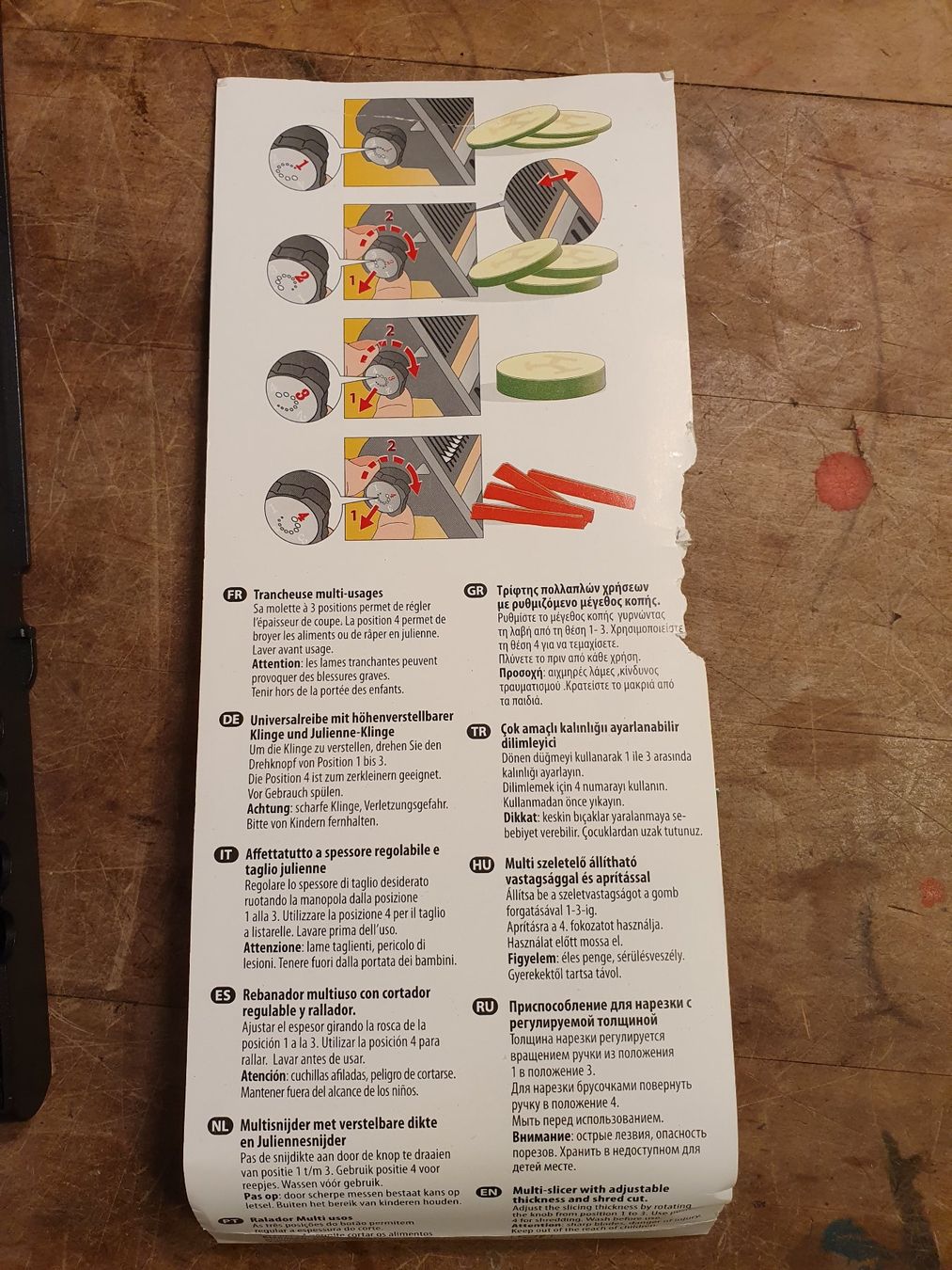 Elettrodomestici da cucina: Metaltex Ninja Gurkeraffel – Usato da Zürich venduto da loosebone 2