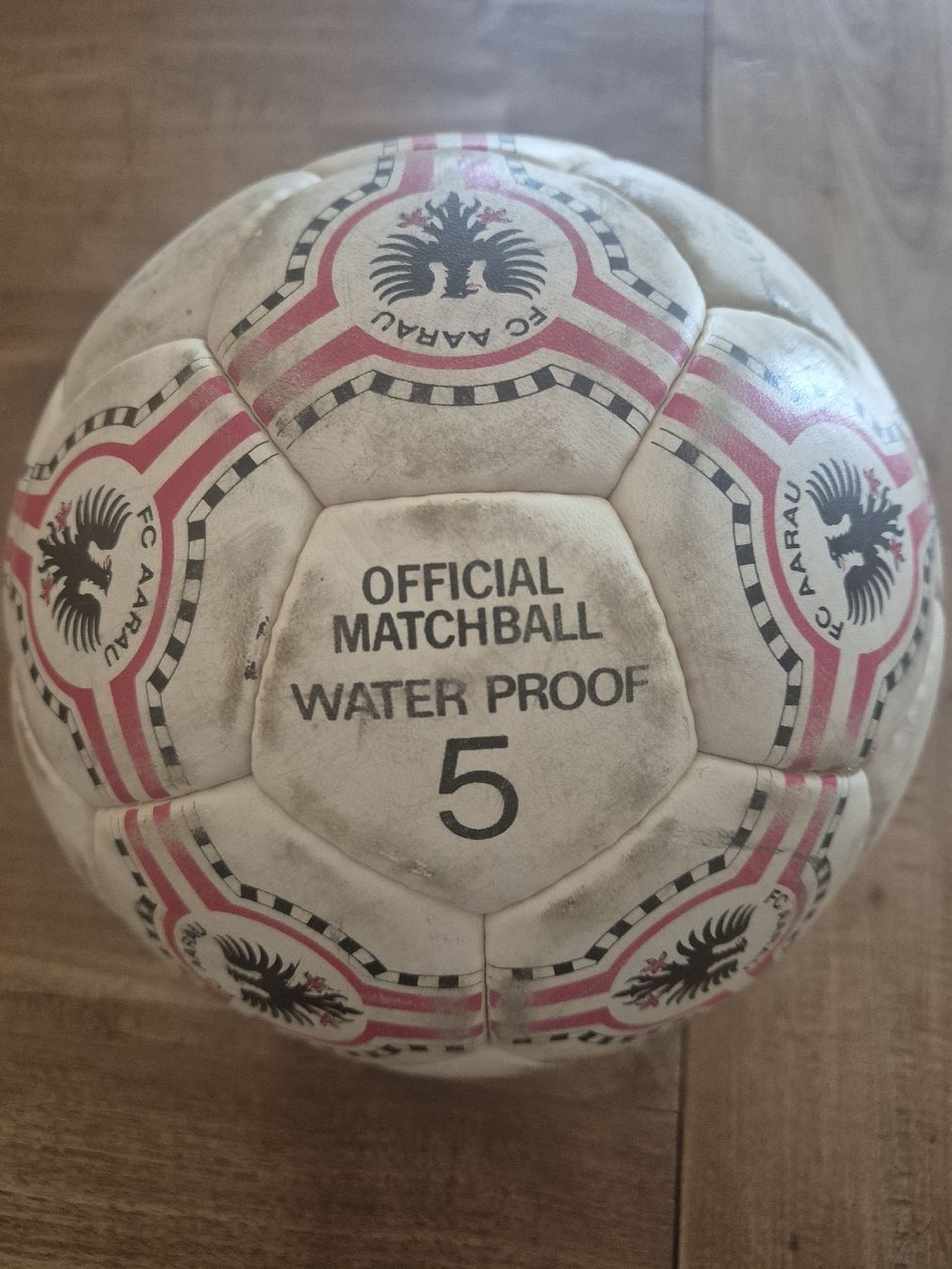 Palloni: FC Aarau Matchball – Usato da Rieden AG venduto da Hema55 3