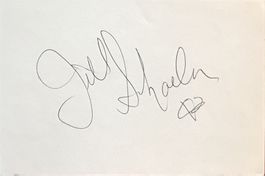 Jill Schoelen Autogramm signiert Karte 10x15cm