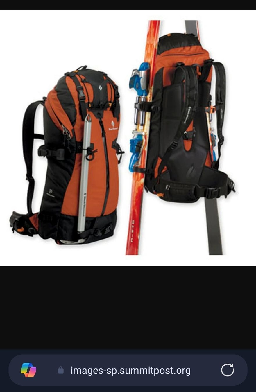Black Diamond Zaini: Black Diamond  Rucksack Skitour 45l – Usato da Valbella venduto da echnatons_spirit 1