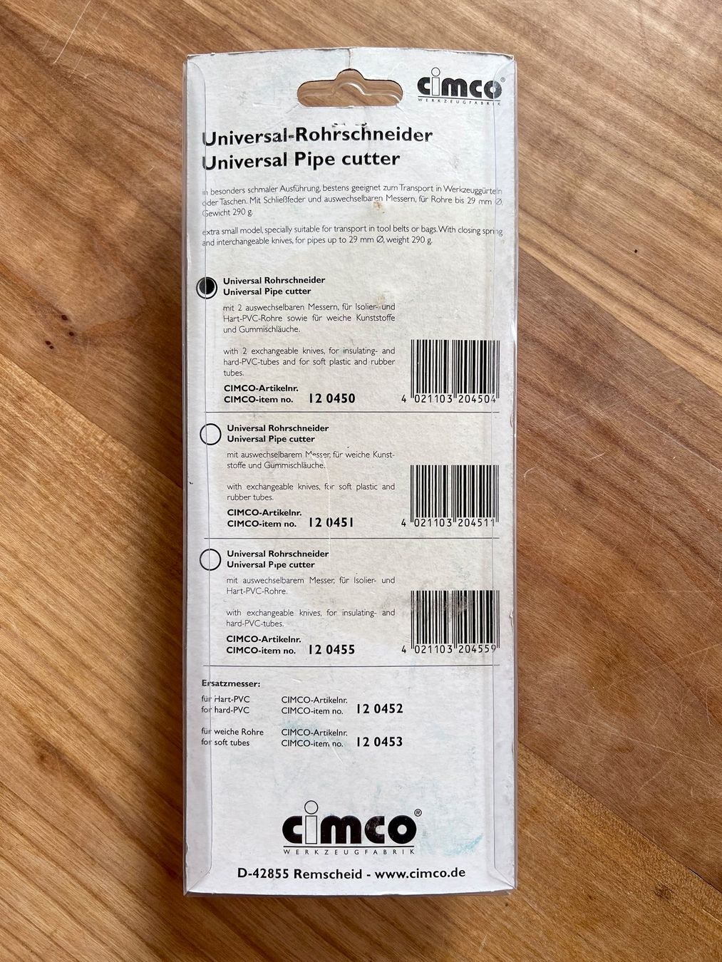 Tutti gli attrezzi: Rohrschneider Cimco Universal Neuwertig – Nuovo (secondo la descrizione) da Winterthur venduto da Ael_ 1