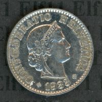 CHF___0.05 1933 -stgl 5 Rappen