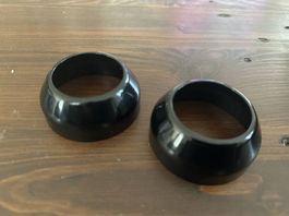 Abdeckung Gabel Feder schwarz Sportster