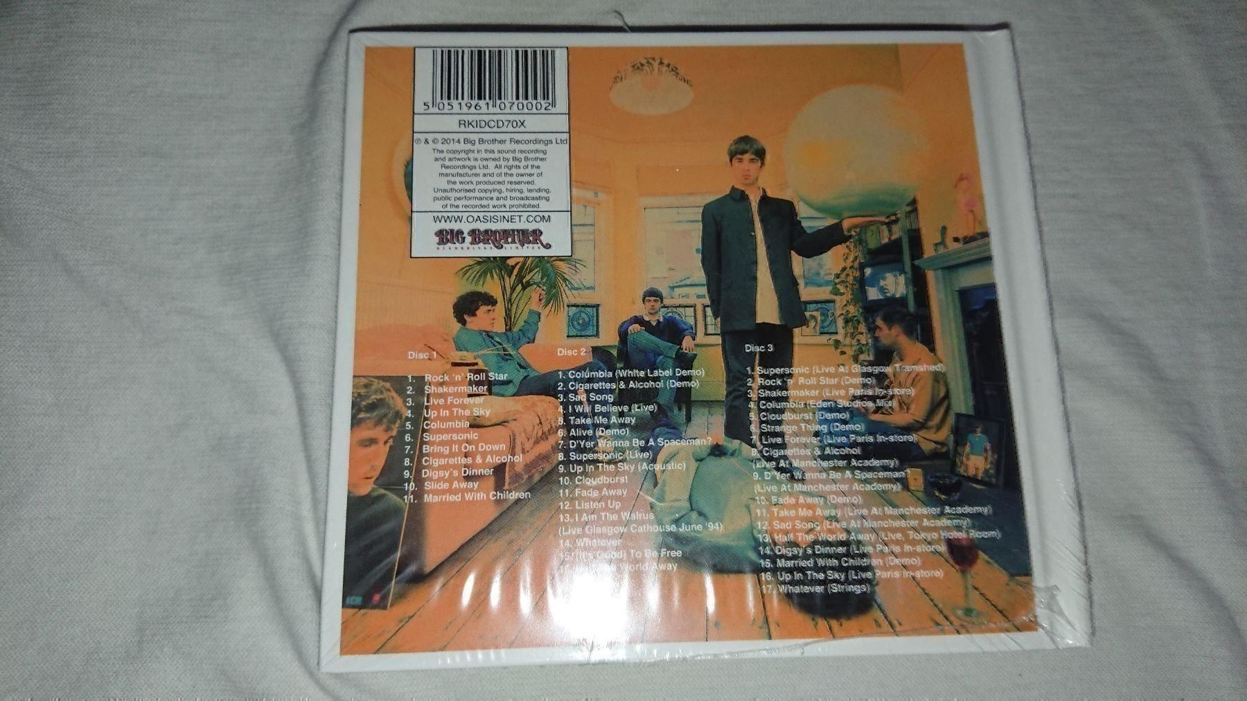 CD: Oasis / Definitely Maybe – Nuovo e nell'imballaggio originale da Cortaillod venduto da signep 2