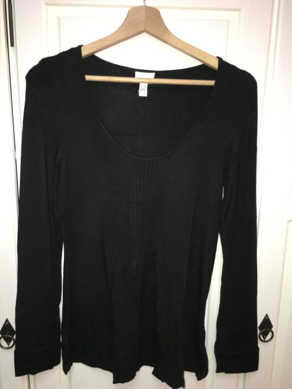 Pullover & Sweatshirts: ALBA MODA Langarmshirt, Gr. 34, schwarz – Gebraucht aus Arni AG von Mimo007 1