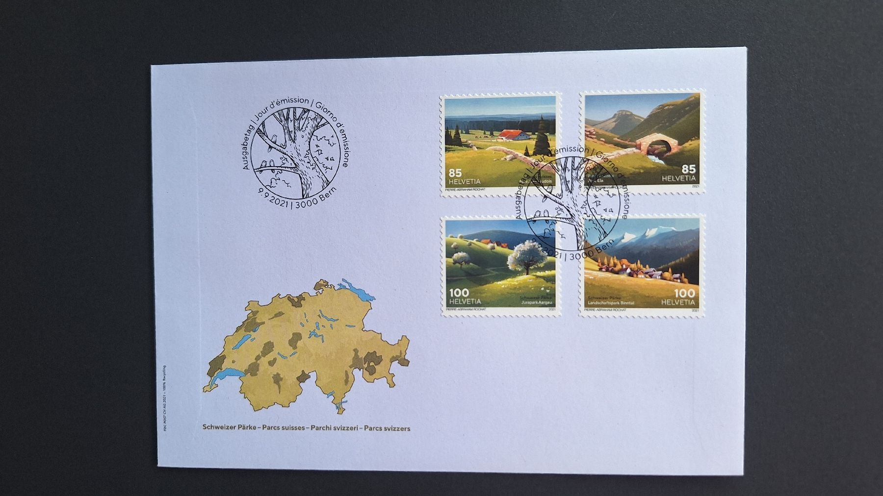Tutti i francobolli: 2011,Nr.1829-1832'FDC – Nuovo (secondo la descrizione) da Pratteln venduto da walti-6060