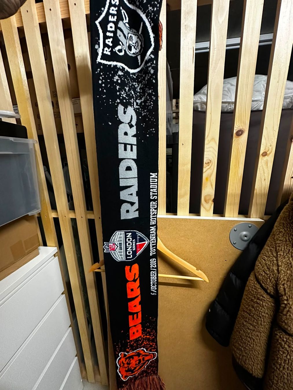Foulard & Sciarpe: NFL London Games 2019 Schal – Nuovo (secondo la descrizione) da Bern venduto da XXM38 1