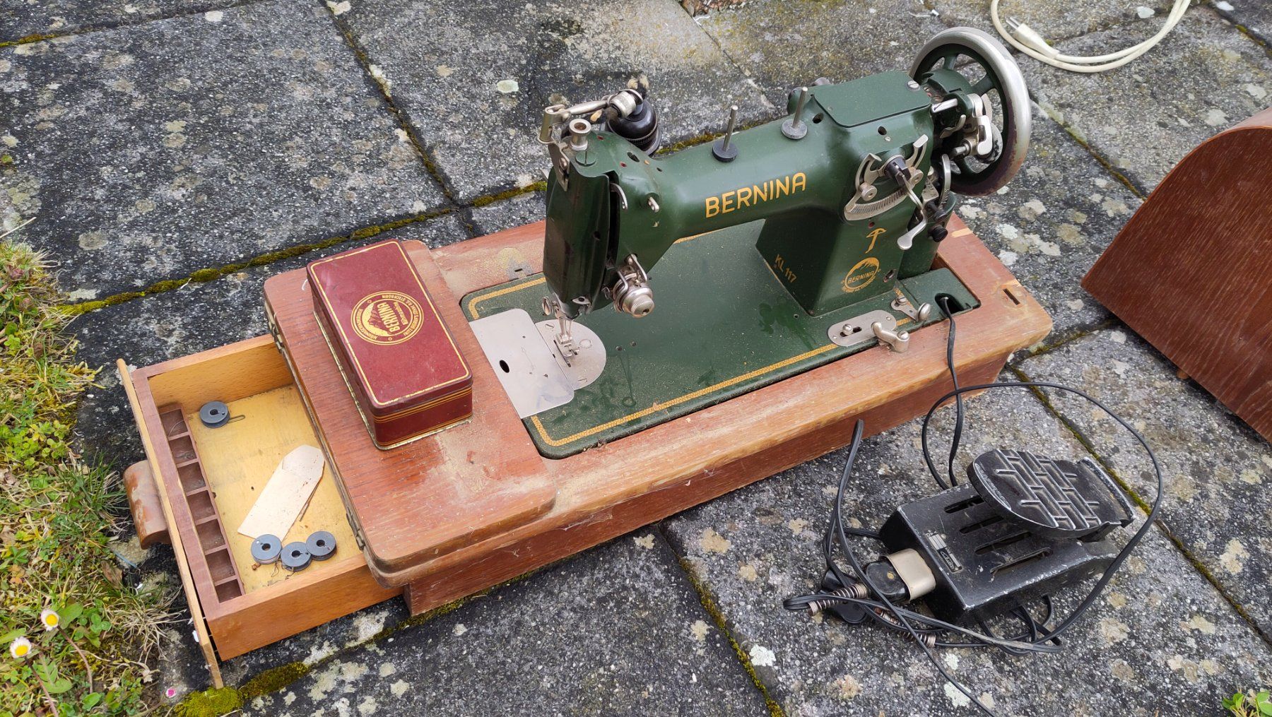 Bernina Macchine da cucire: Machine à coudre antiquité Bernina – Difettoso da Alle venduto da juliane2006 1