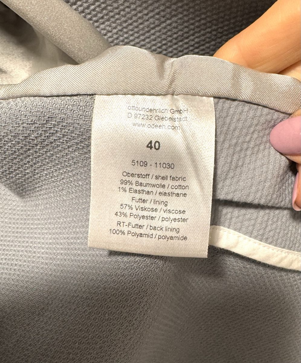 Giacche: ODEER Blazer Gr. 40 Hellblau Damen Jacke Sommer Top! – Usato da Erlenbach ZH venduto da msa_x26y 4
