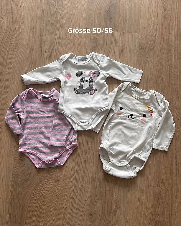 Biancheria intima: 23 Langarm Bodys Grösse 50/56 – Usato da Kägiswil venduto da mau90 3