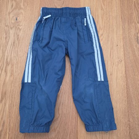 Regenhose kinder gr 86 blau mit Reissverschluss gebraucht