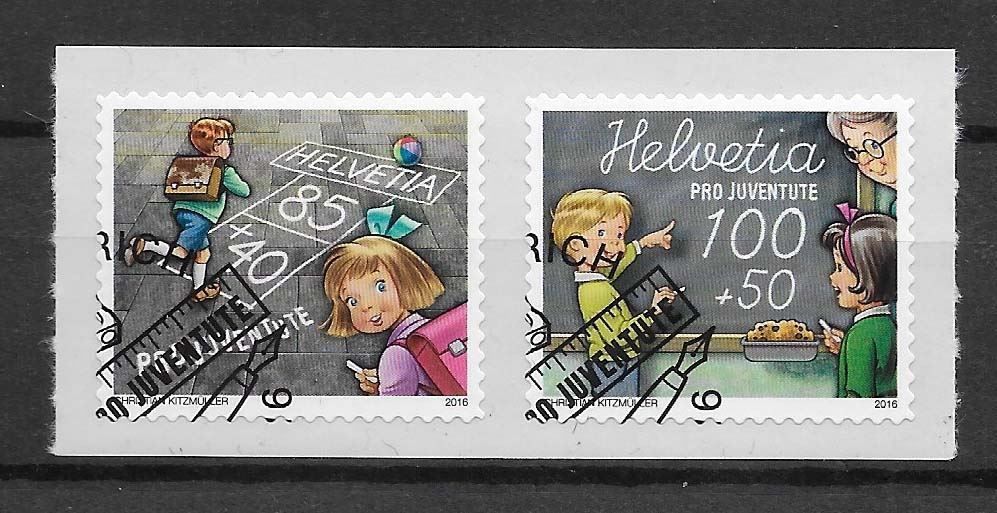 Alle Briefmarken: PJ2016 - Pro Juventute 2016 1er jour – Gebraucht aus Trélex von Phil_Albert