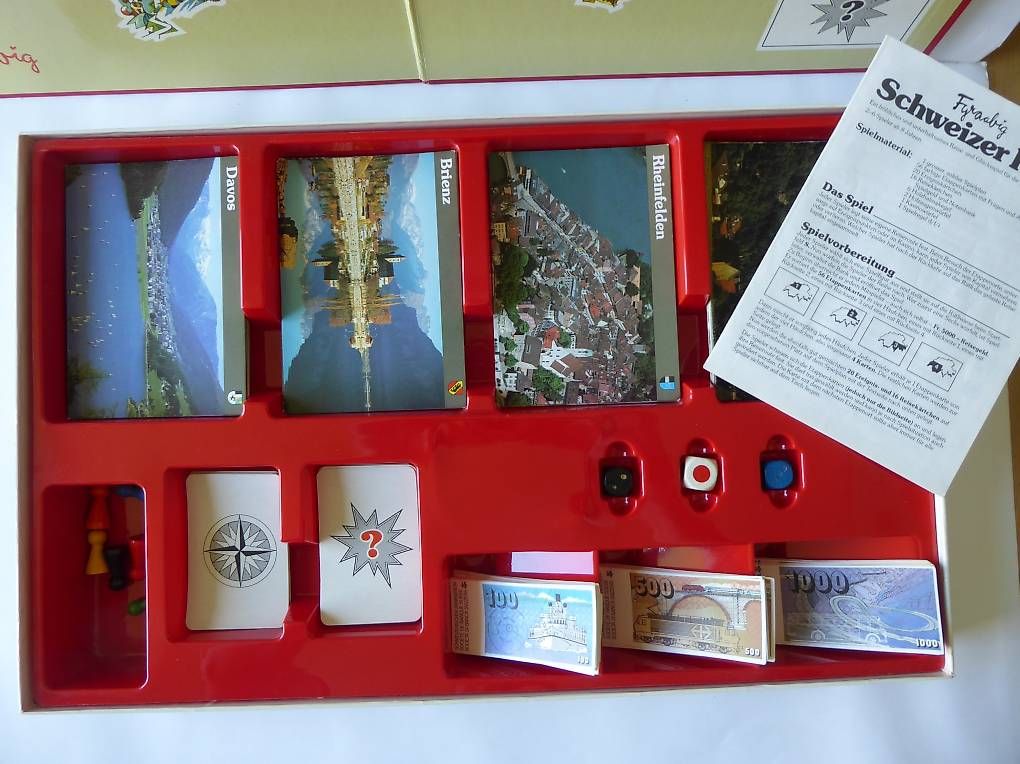 Spiele: Unterhaltsames Schweizer Reise Spiel, Editoy 1986 – Gebraucht aus Turbenthal von Nautop 2