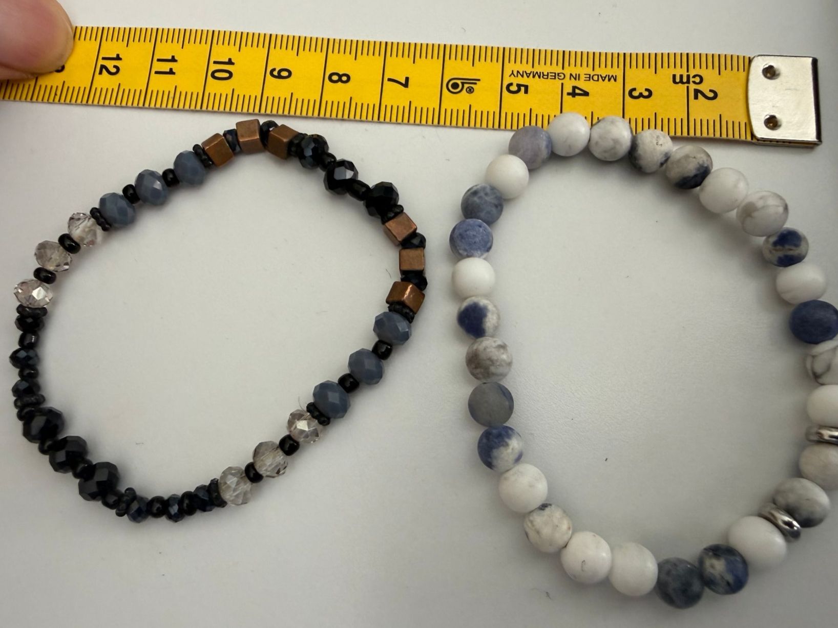 Bracciali & Braccialetti: 2 Armbänder Steine und Perlen – Usato da Kirchdorf AG venduto da coco123