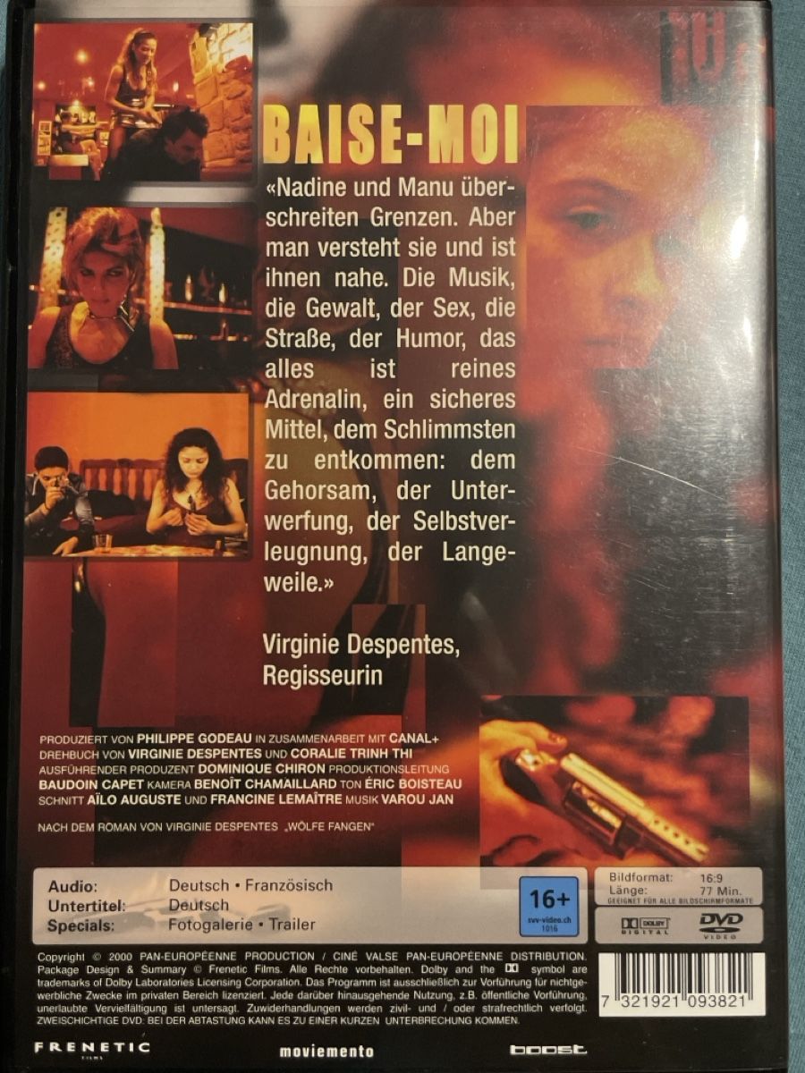 Alle DVDs: Baise-Moi (2000) – Gebraucht aus Waldenburg von Mimily33 1