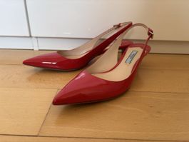 Slingballerina Prada rot