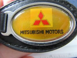 MITSUBISHI MOTORS AUTO SCHLÜSSELANHÄNGER LEDRIG